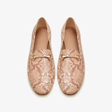 Women's Snakeskin Flats