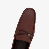 Men's Metal Buckle Loafers