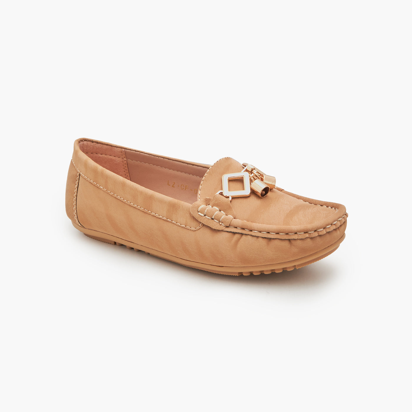 Ladies sale tan moccasins