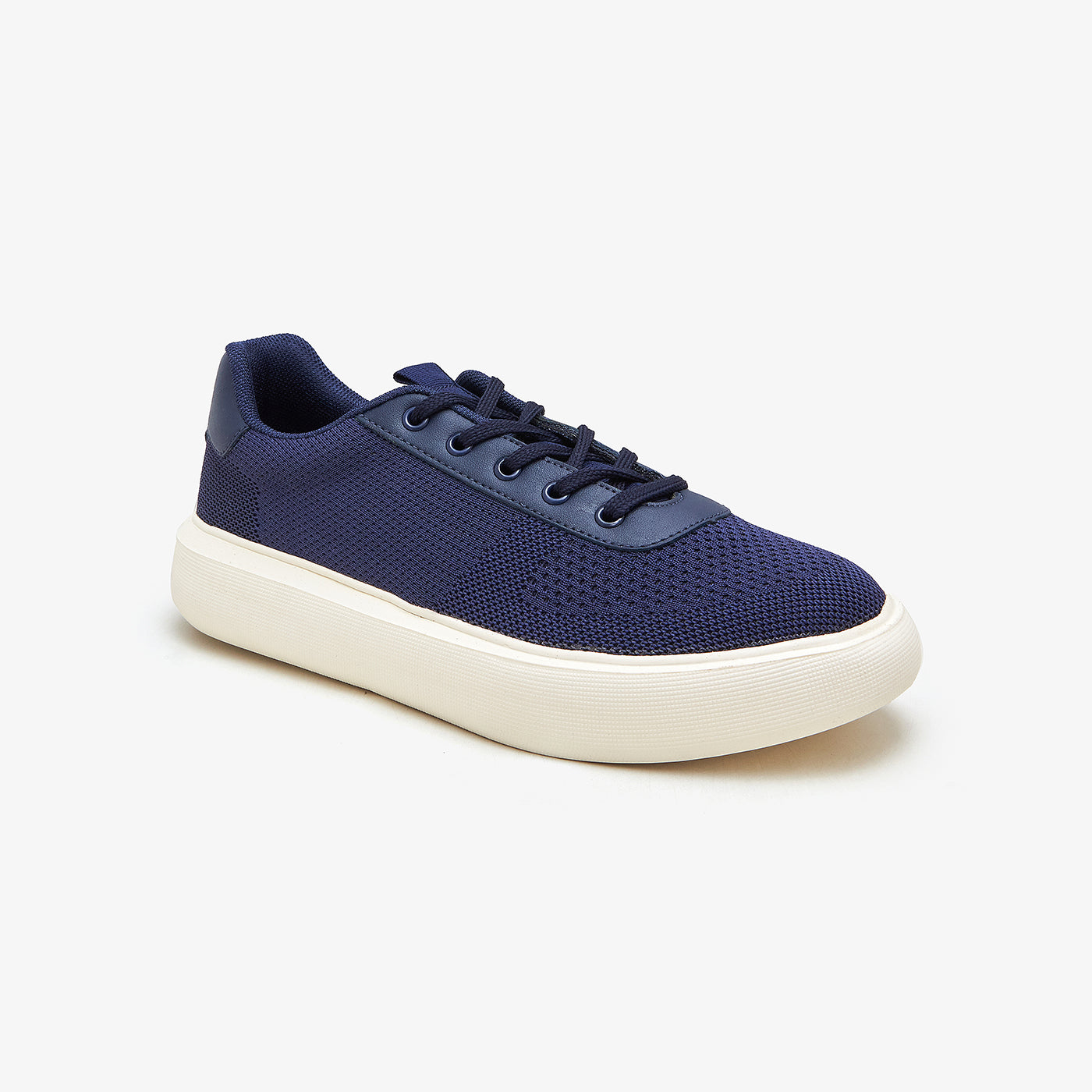 Buy Navy Men s Smart Athletic Shoes Soloto