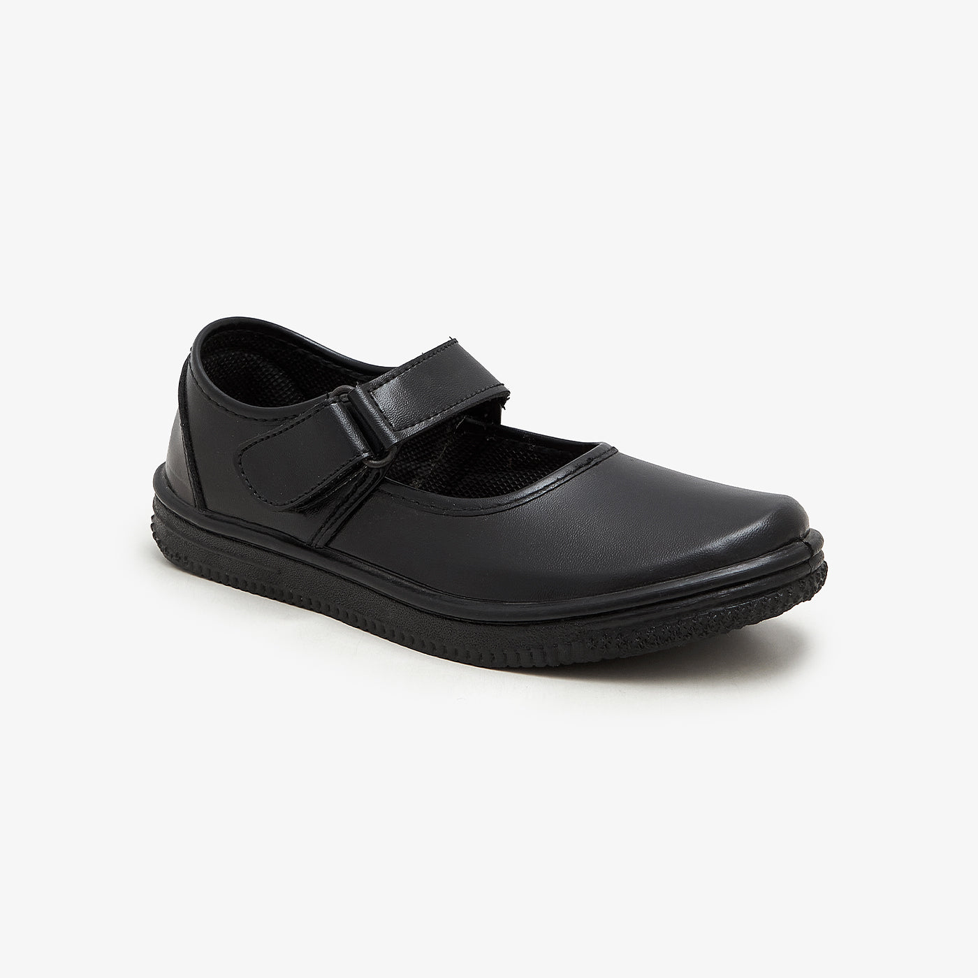 Stylish black school store shoes