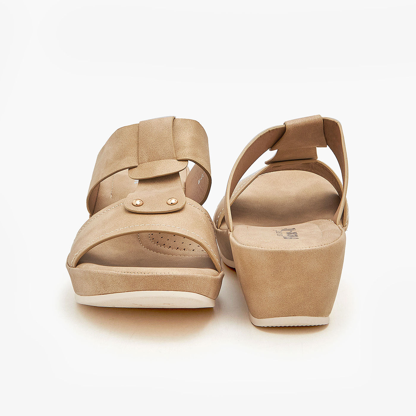 Buy BEIGE Comfortable Ladies Slippers – Soloto