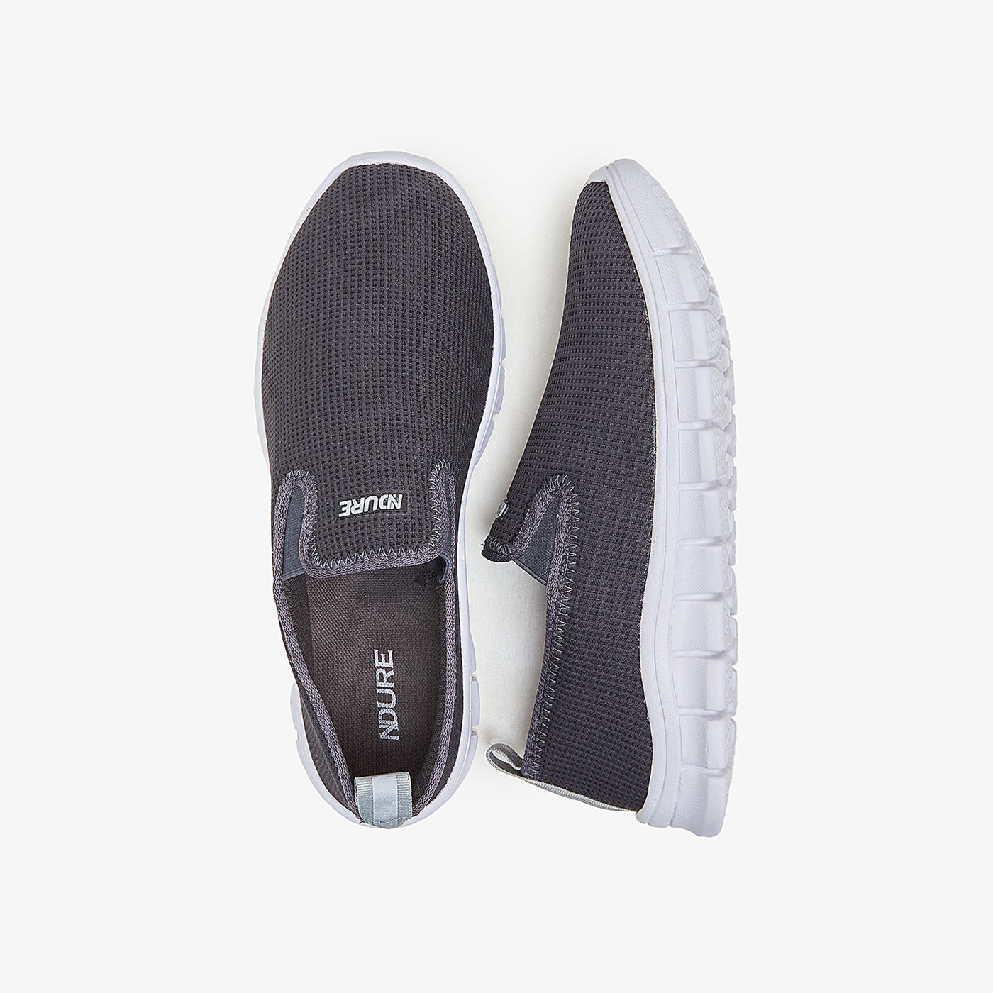 Buy GREY Men's Slip-On Mesh Shoes – Soloto