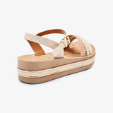 High Wedge Girls Sandals